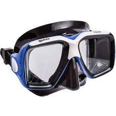 Mares Erwachsene Mask Rover Taucherbrille, Blau/Negro, BX