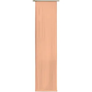 Schiebegardine WIRTH "Sunday" Gr. 1, orange (terrakotta), B:60cm H:245cm, Jacquard, Baumwolle, Polyester, Gardinen, Schiebegardine, Mit Zubehör