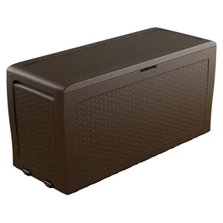 Gartenbox Keter Samoa Rattan Box 270L braun - Braun