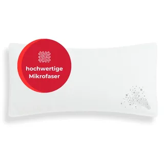 OTTO home Baca Kopfkissen 40 x 80 cm Weiß