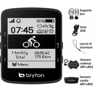 Bryton Rider 460d Fahrradcomputer - Black - One Size