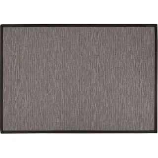 DEKOWE Naturino Effekt Outdoor-Teppich 80 x 150 cm Grau