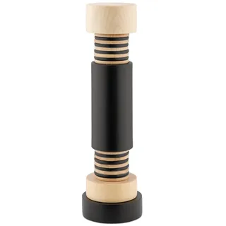 Alessi MP0215 Gewürzmühle Buchenholz Schwarz unbefüllt