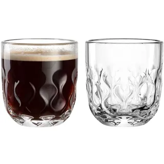 LEONARDO Gocce Latte Macchiato Glas 0,22 l 2 St.