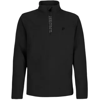 Protest Reperfecty Fleece Mit Halbem Reißverschluss - True Black - 140 cm