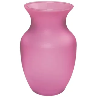 Floral Supply Online - Rosenvase, 20,3 cm, Vase und Blumenratgeber, dekorative Glas-Blumenvase für Blumenarrangements, Hochzeiten, Heimdekoration oder Büro, (Rosa)