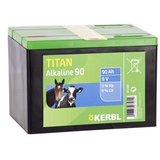 Bild Titan Alkaline Trockenbatterie, 9 V, 90 Ah