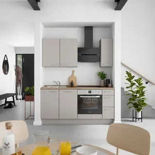 Nobilia Küchenleerblock 180 cm Grau