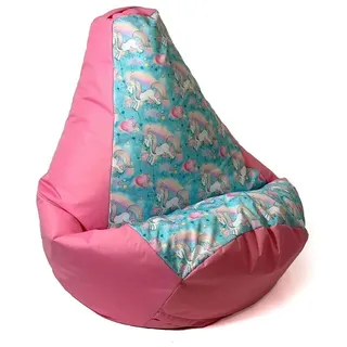 GO GIFT Sitzsack, Rosa, 130 x 90 cm, Birne