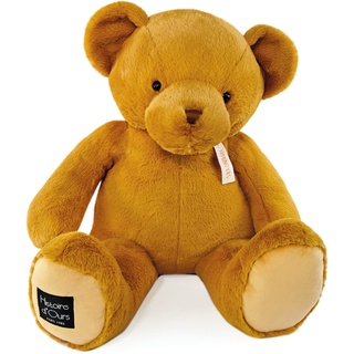 Histoire d'ours - Der Teddybär Ocker 75 cm – 75 cm – Geschenk zur Geburt – HO3240