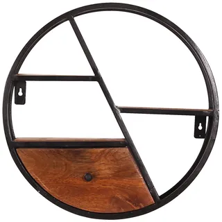 SIT Möbel PANAMA Wandregal Altmetall/Mangoholz