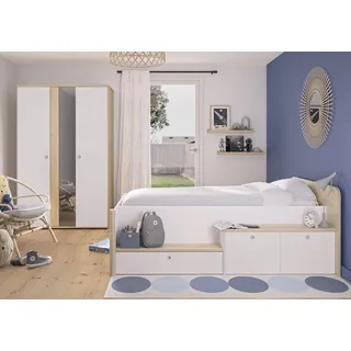 Gami Stauraumbett »MATIS« 1 Stk. tlg., beige