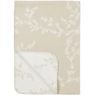 MEYCO Baby Decke gewebt - Branches Sand - 75x100cm - Oeko-Tex Standard 100
