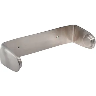 mDesign Küchenrollenhalter (Wand) - ideal als Papierrollenhalter in der Küche - hervorragender Rollenhalter für die Küche - aus gebürstetem Edelstahl