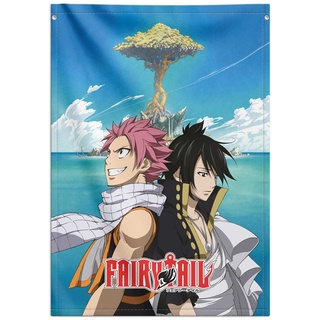 Grupo Erik WandDeko Rollbild Fairy Tale Manga Kakemono aus Stoff Poster 70 x 100 cm - Offizielles Anime Poster