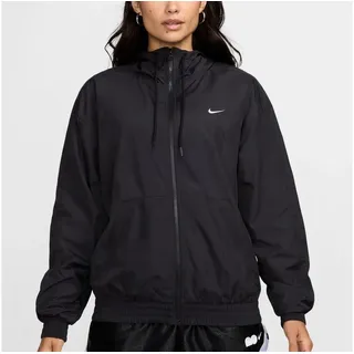 Nike W NSW ESSNTL UV WVN JKT HD Trainingsjacke Black/White S