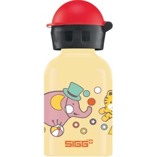 Bild - Alu Trinkflasche Kinder - KBT Fantoni - Auslaufsicher - Federleicht - BPA-frei - Klimaneutral Zertifiziert - Gelb - 0,3L
