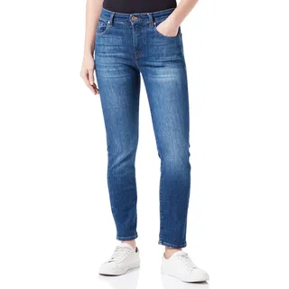 7 For All Mankind Damen Jsdtc120 Jeans, Dark Blue, 26 EU