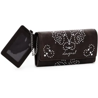 DESIGUAL Poker Face Mone Mariona Geldbörse Damen braun