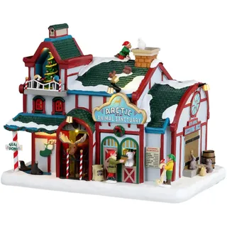 Lemax 35075 Santa's Wonderland Lighted Buildings: Arctic Animal Sanctuary
