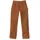 Iconic Firm Duck Double-front Dungaree carhartt brown BRN W36 L34
