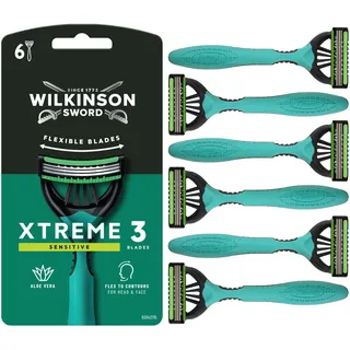 Wilkinson Sword Xtreme 3 Sensitive Einwegrasierer 6er-Pack für Männer