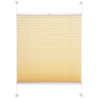 LIEDECO Klemmfix Plissee verspannt 45 x 150 cm beige