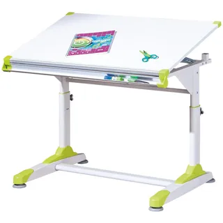 ebuy24 Schreibtisch Weiß , Holzwerkstoff , 100x69x66 cm , Babymöbel & Kindermöbel, Kinderzimmer & Jugendzimmer, Kinderschreibtische