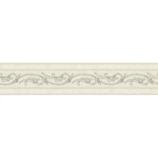 A.S. Création Bordüre 5,00 m x 0,13 m beige/silber 263513