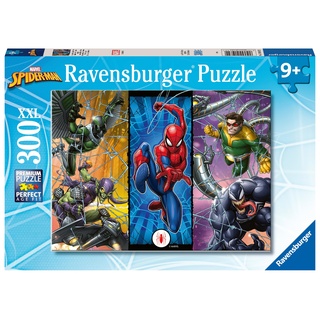 Ravensburger Puzzle Die Welt von Spider-Man 12001072 - schützt Wald - 300 Teile XXL Spider-Man