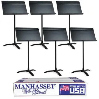 Manhasset Notenpult 6 Stück (schwarz) 4806