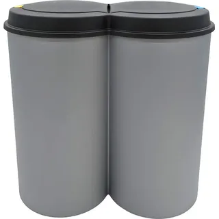 Spetebo Duo Bin 50 l Grau