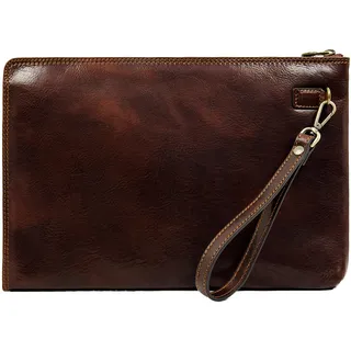 Time Resistance Lederclutch für Herren - Herren Handtasche - Ledertasche Herren - Edles Portmonee - Umhängetasche Herren - Clutch aus Leder