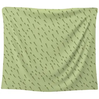 Le Jardin du Lin Wandteppich, Wandbehang, Wandtuch, Tapisserie für Wohnzimmer Zuhause Schlafzimmer Dekoration, Größe: 140x140 Cm - Entworfen und Hergestellt in der Türkei