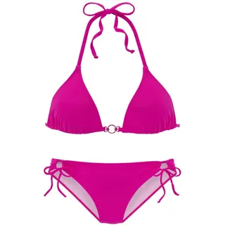 VIVANCE Triangel-Bikini Damen pink Gr.34 Cup C/D