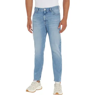 Tommy Jeans Herren Jeans Hose Dad Fit Tapered Fit, Blau (Denim Light), 32W/32L