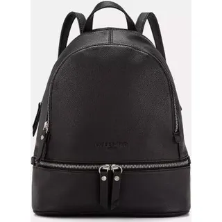 Liebeskind Berlin Damen Alita Backpack Rucksack, Schwarz, Medium (HxBxT 31.5cm x 26cm 11cm ) EU