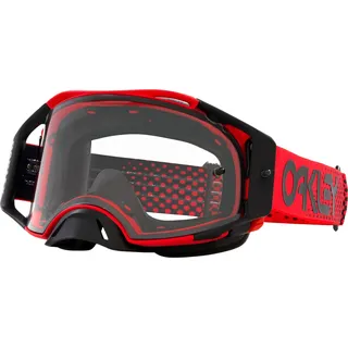 OAKLEY Airbrake MX Brille - Moto Red - Clear/CAT0