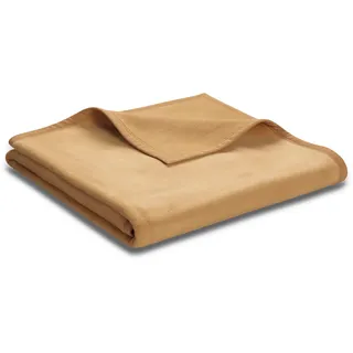 Biederlack Unicolour Kuscheldecke 150 x 200 cm Beige
