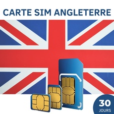 Prepaid-SIM-Karte für England – Gültigkeit 30 Tage