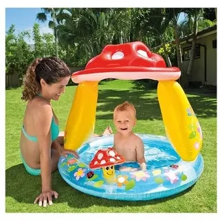 Intex Kinderpool 57114 Baby FUNGO 102 Cm Mehrfarbig