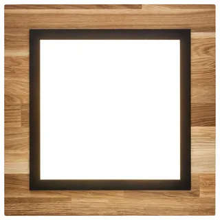 Elobra LED-Deckenleuchte Argentina Holz 40 x cm