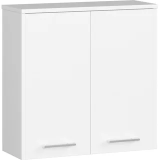Hängeschrank 30cm Wandregal 99cm hoch 1 Tür Vitrine 3 Fächer Wandschrank