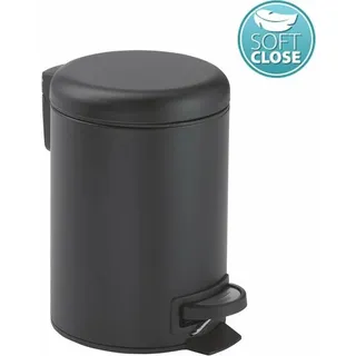 POTTY Kosmetikeimer 5l, Soft Close, schwarz matt - Schwarz