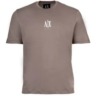Giorgio Armani T-Shirt ARMANI EXCHANGE "T-Shirt 1er Pack", Herren, Gr. L, beige, Obermaterial: 100% Baumwolle CO., Shirts T-Shirt