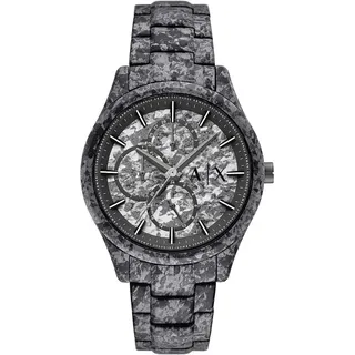 Armani Exchange Watch for Men, Automatic Movement and 46mm Case Size with Stainless Steel, Leather or Silicone Strap