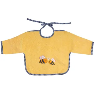 Wörner Lätzchen »Bienen Ärmellätzchen« 1 Stk. tlg. mit Ärmeln, maschinenwaschbar, trocknergeeignet, gelb