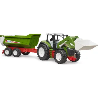 Bruder ROADMAX Traktor mit Frontlader und Kippanhänger