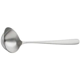 WMF Vision Suppenkelle 23,5 cm, Saucenlöffel, Schöpfkelle, Schöpflöffel Cromargan protect Edelstahl mattiert, kratzbeständig, spülmaschinenfest