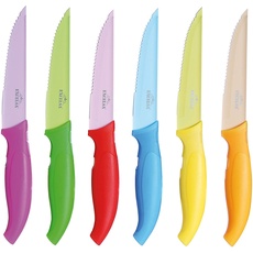 Soul Kitchen Fleischmesser 6er Set Color mehrfarbig
